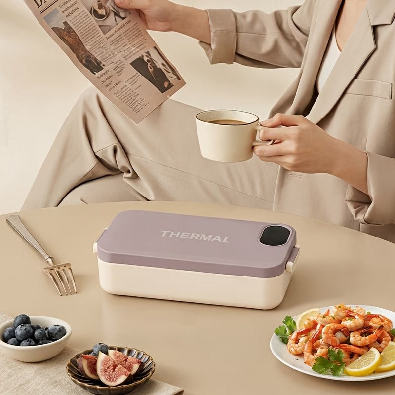 ObiadNaCiepło – bezprzewodowy lunchbox z podgrzewaniem, akumulator 7200 mAh